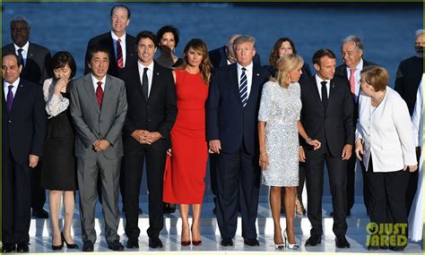 Photos Of Melania Trump Kissing Justin Trudeau At G7 Go Viral Photo