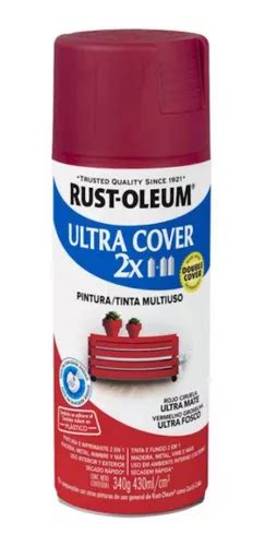 Pintura Aerosol Ultra Cover X Ml Gr Rust Oleum Color Rojo