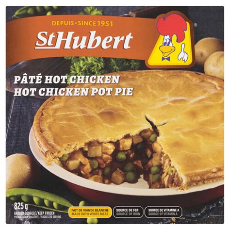 St Hubert Frozen Hot Chicken Pot Pie 825 G Voilà Online Groceries And Offers