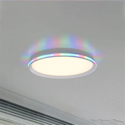 Galactica remote control LED ceiling lamp RGB/CCT | Lights.co.uk