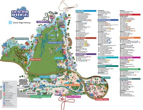 Dollywood Theme Park | Map | Dollywood Parks & Resorts in 2023 ...