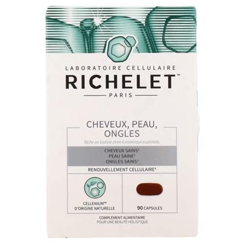 Richelet Cheveux peau et ongles Complément alimentaire