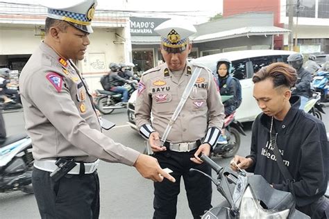 Operasi Patuh Lodaya 2023 Cimahi Polisi Sasar Pelaku Balap Liar Hingga