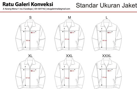 Standar Ukuran Jaket2 Lunar Garment