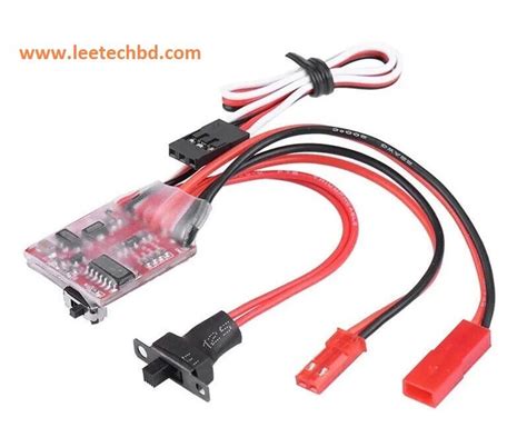 Esc A V Mini Brushed Electric Motor Speed Controller For Rc Car