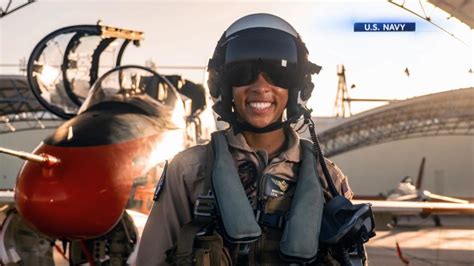 A Historic Milestone Us Navys First Black Female Tactical Air Pilot