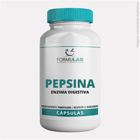 Pepsina Onde É Produzida - Pepsina 30mg - 60 Cápsulas Gastro Resistentes | Shopee Brasil