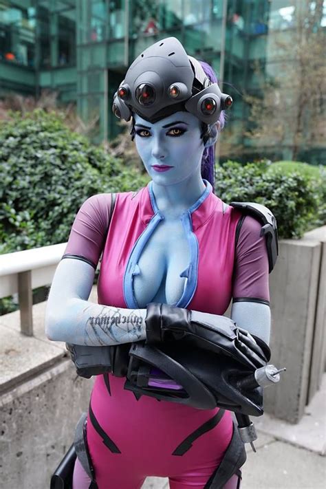 Crescent Kitty Cosplay Widowmaker Cosplay Overwatch Kawaii Cosplay Widowmaker Cosplay