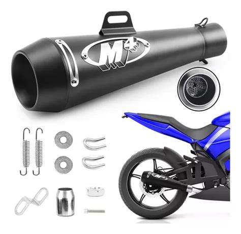 Escape Silenciador Para Moto 51mm Deportivo Universal M4 Envío gratis