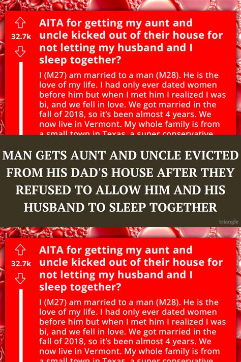 Man Gets Aunt And Uncle Evicted From His Dad S House After They Refused