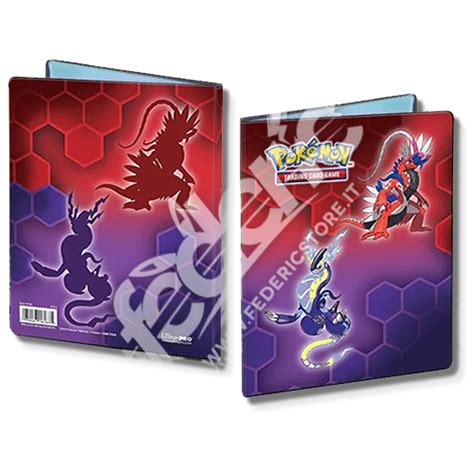 Album Ultra Pro X Pokemon Koraidon E Miraidon 9 Tasche 10 Pagine