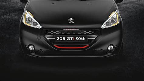 Automotivegeneral 2016 Peugeot 208 Gti 30th Anniversary HD Wallpaper