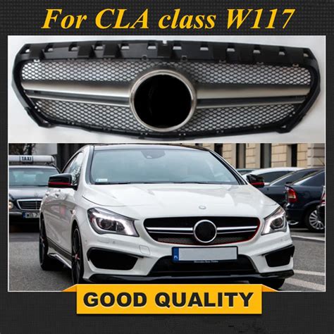 Front Grill Suitable For Mercedes Benz CLA Class W117 Grille Diamond