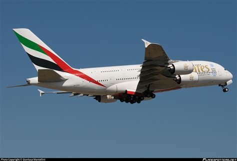 A6 EEB Emirates Airbus A380 861 Photo By Gianluca Mantellini ID