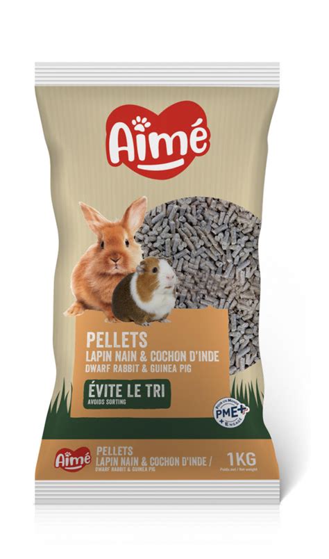 Aim Pellets Granul S Pour Lapin Nain Et Cochon D Inde