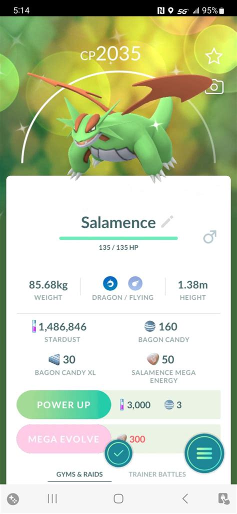 Shiny Salamence | Pokemon GO Amino