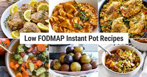 Low Fodmap Instant Pot Recipes That Are Healthy Nourishing