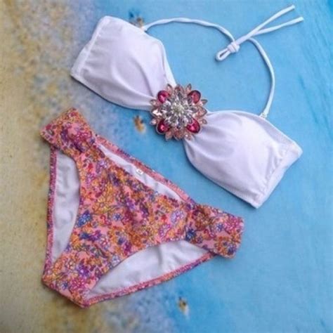 Jewel Bikini Rhinestone Bikini Jeweled Bikini Bikinis