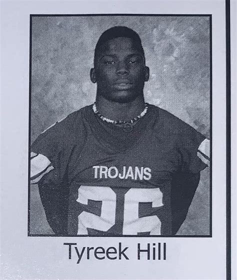 Tyreek Hill in my Highschool football program | Football program, High ...