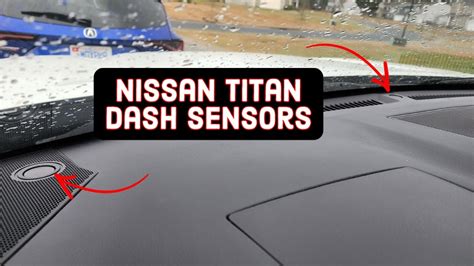 Nissan Titan Dash Sensors Sun Load Sensor Auto Light Sensor Youtube