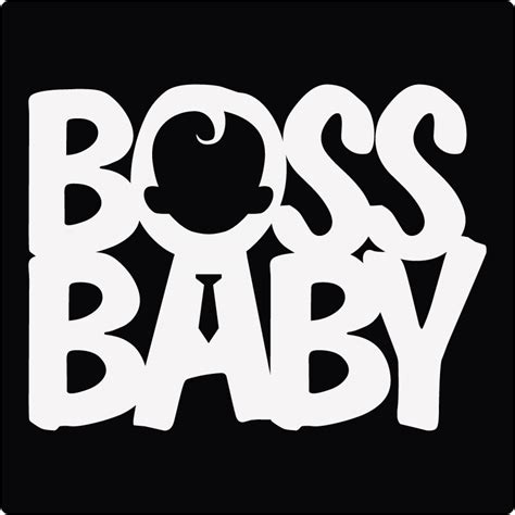 Boss Baby Printable Logo