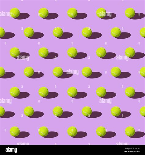 Tennis Ball Sport Pattern Texture Wallpaper Template Stock Vector Image ...