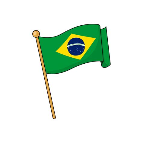 Brazil Flag Royalty Free Stock Vector Images And Clip Art