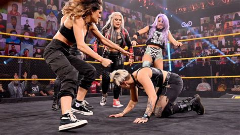 team candice   vicious statement   wargames wwe nxt nov