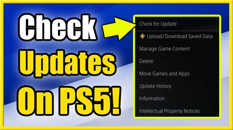 How To Update Games On Ps5 And See Patch Notes Fast Method Youtube