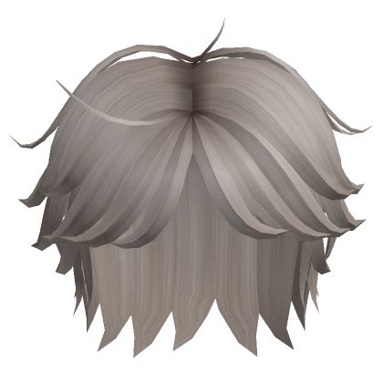 Fluffy Messy Hair Ash Blonde's Code & Price - RblxTrade