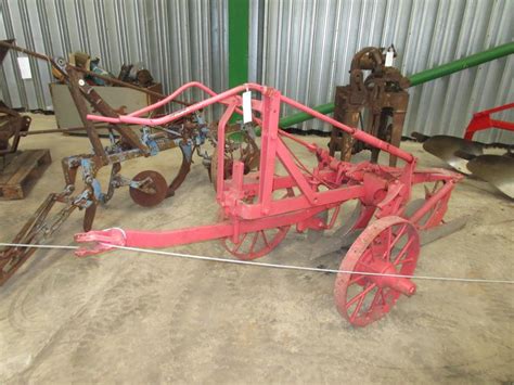 David Brown 2furow Trailed Plough Believed To Be For Use With A Db Vak1