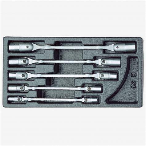 Gedore 1500 Es 34 Swivel Head Wrench Set In 1 3 Es Tool Module