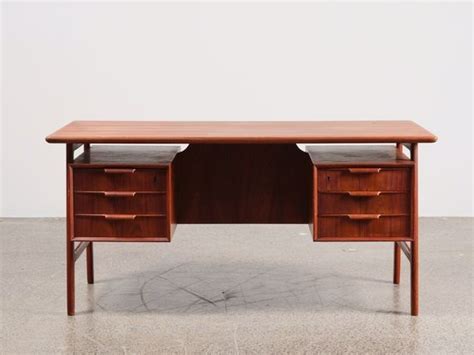 A Teak Model 75 Executive Desk By Gunni Omann On Artnet