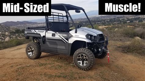 Kawasaki Mule Pro Mx Se Full Review Youtube