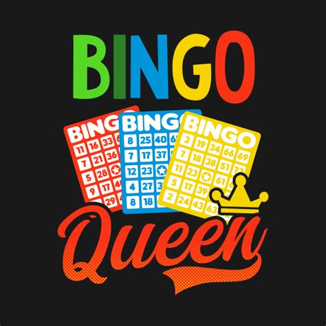 Bingo Queen Shirt Lucky Crown Queen Bingo Queen T Shirt Teepublic