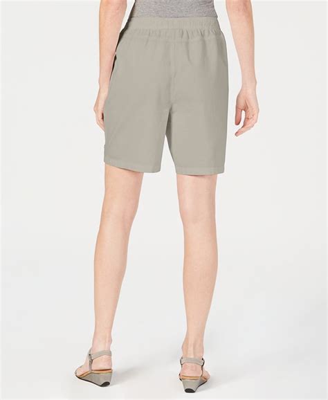 Karen Scott Cotton Drawstring Shorts Created For Macys Macys