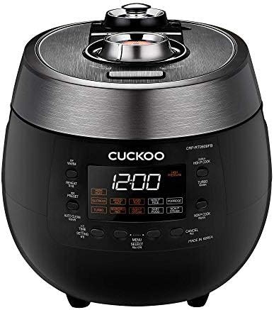 Amazon CUCKOO CRP RT0609FB Rice Cooker 6 Cup Uncooked Twin