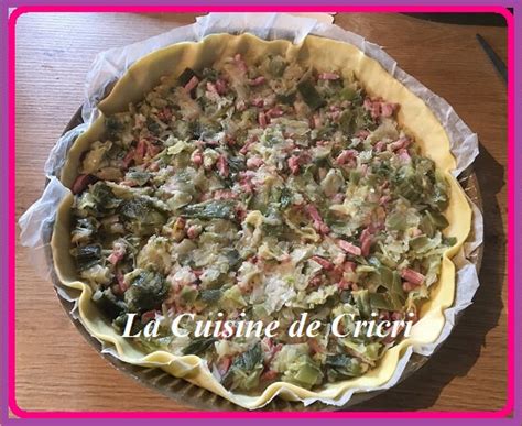 Tarte Aux Poireaux Et Gorgonzola La Cuisine De Cricri