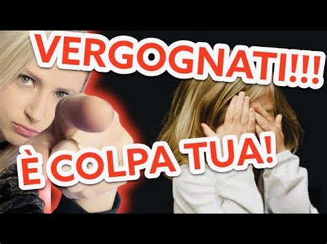 Quanto SEI MANIPOLABILE Attenzione VERGOGNA E Senso Di COLPA Tossici