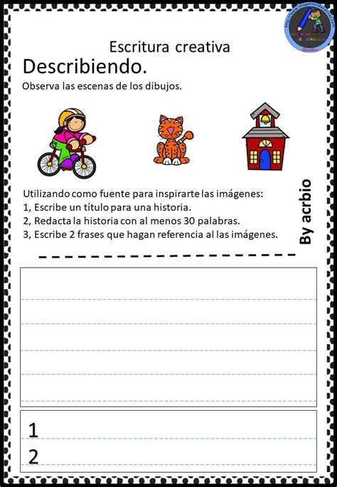 Nuevas Fichas Para Trabajar La Escritura Creativa Imagenes Educativas