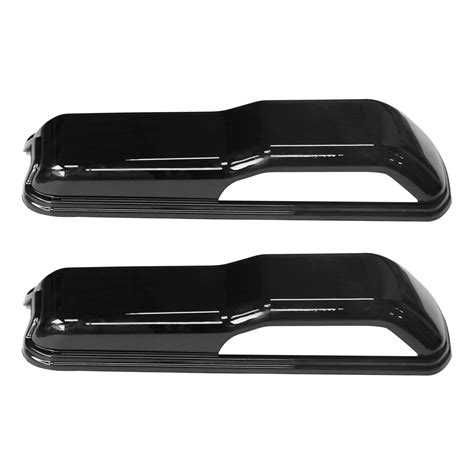 2pcs Styling Exterior Decor Universal Engine Hood Hinge Cover Car