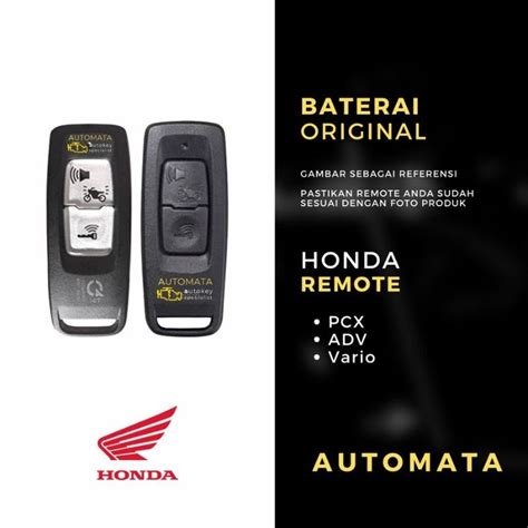 Jual Baterai Remote Kunci Keyless Motor Honda Vario Original