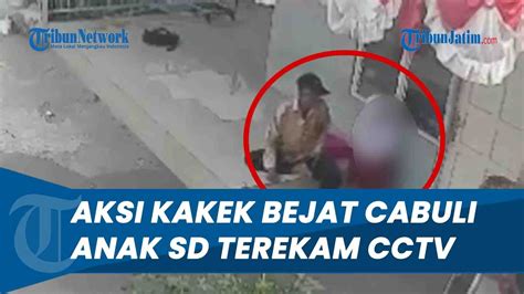 Terekam Kamera Cctv Aksi Kakek Bejat Lecehkan Anak Sd Di Jakarta Timur