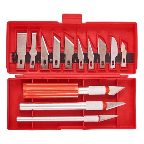 13pc Hobby Knife Kit Amtech