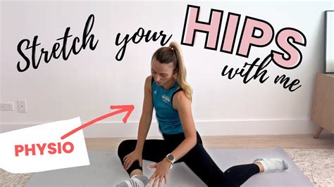 HIP Stretching Routine For Runners Stretch With Me At Home No