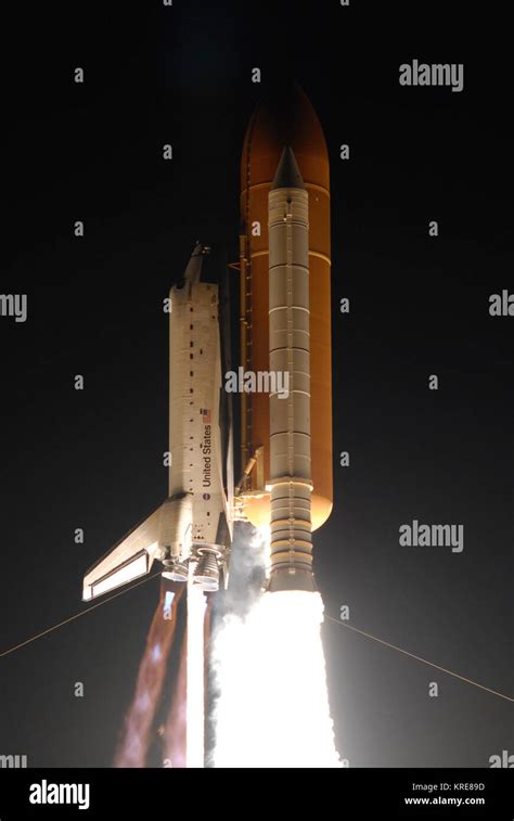 STS-123 closeup launch Stock Photo - Alamy