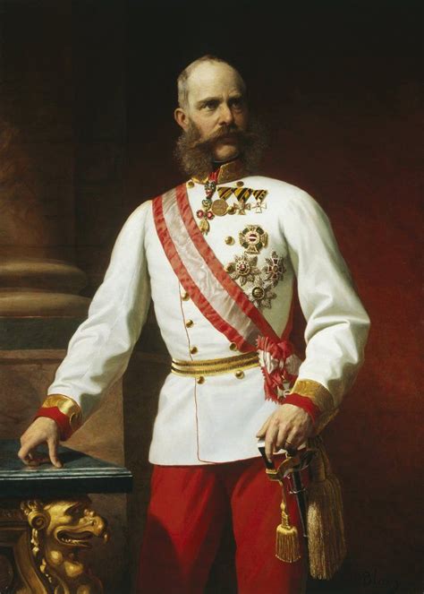 Kaiser Franz Josef I Of Austria In Uniform Portret Keizer Oostenrijk