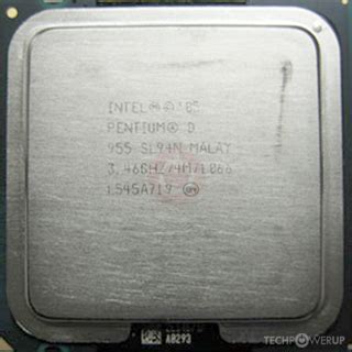 Intel Pentium D 955 EE TechPowerUp CPU Database