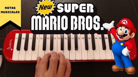 Tutorial Cómo tocar el tema de Mario Bros en tu Melódica YouTube