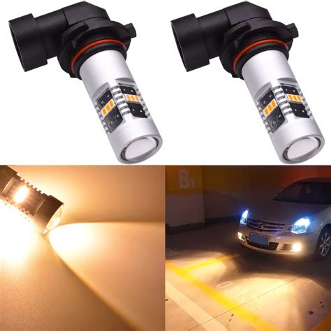 Katur Pcs Hb Led Car Fog Bulb Daytime Running Light Drl Lamp